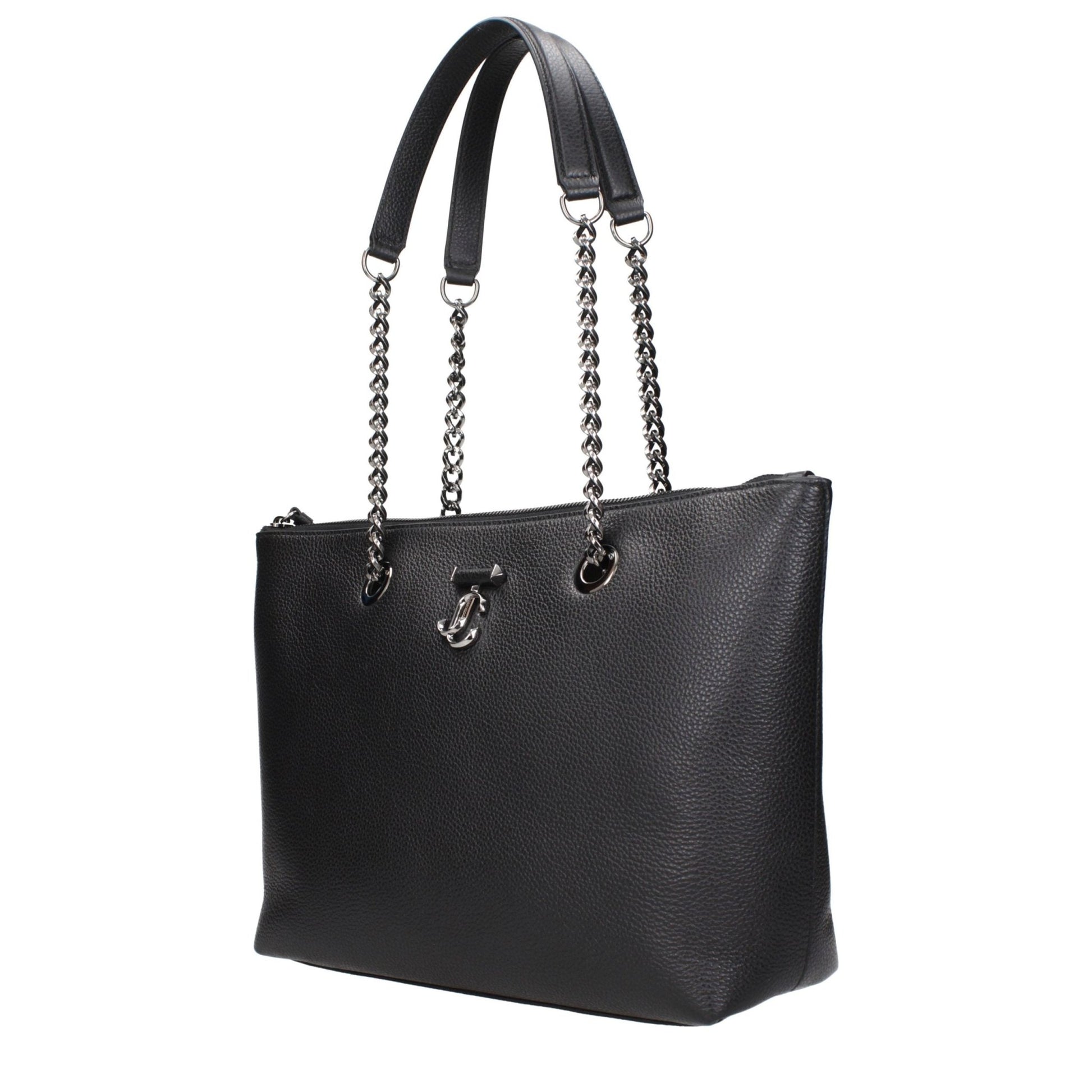Jimmy Choo Black Leather Shoulder Bag - HBPS Beauty & Fashion