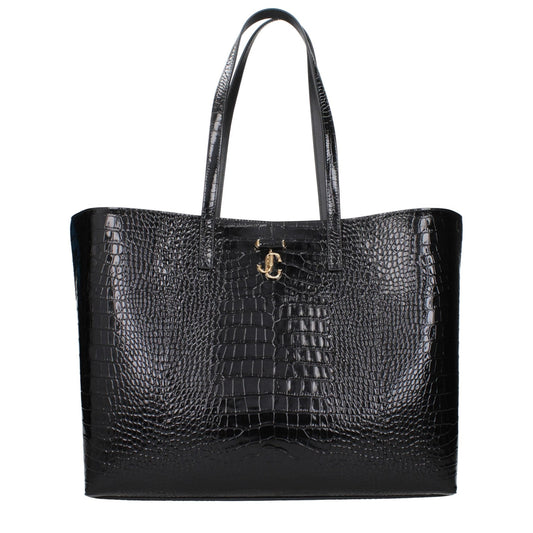 Jimmy Choo Black Leather Shoulder Bag - HBPS Beauty & Fashion