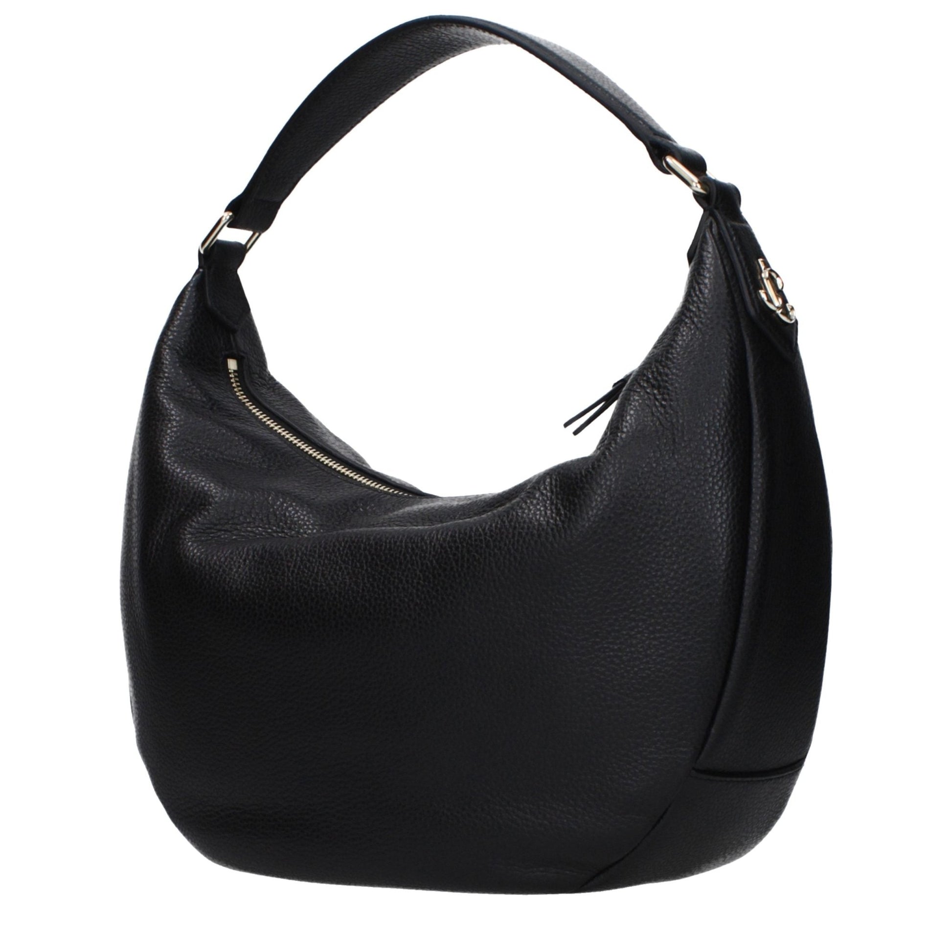 Jimmy Choo Black Leather Shoulder Bag - HBPS Beauty & Fashion