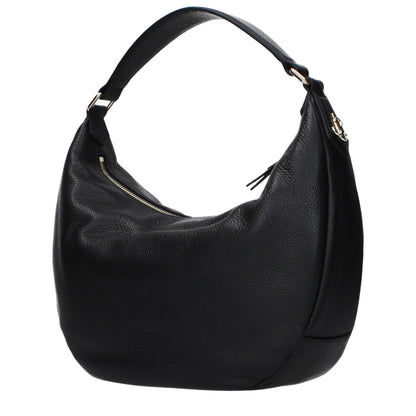 Jimmy Choo Black Leather Shoulder Bag - HBPS Beauty & Fashion