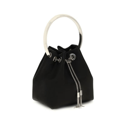 Jimmy Choo Black Silk Backet Bag - HBPS Beauty & Fashion