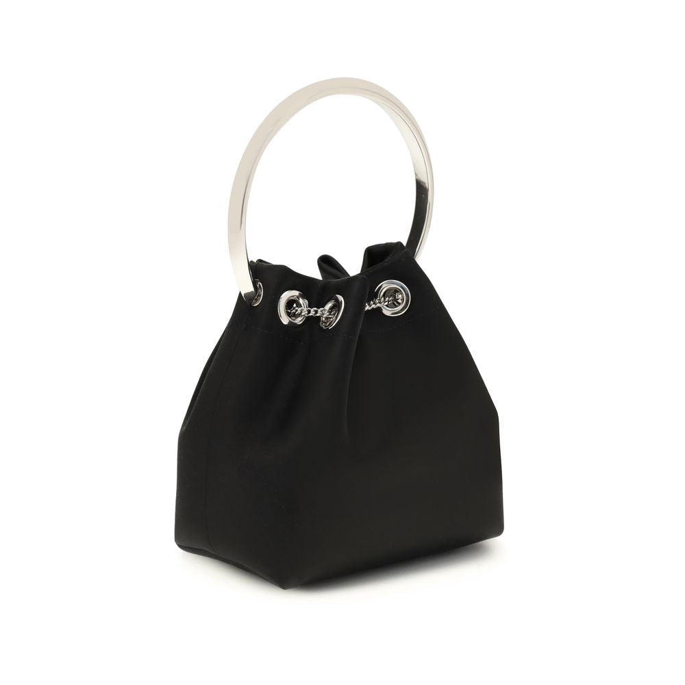 Jimmy Choo Black Silk Backet Bag - HBPS Beauty & Fashion