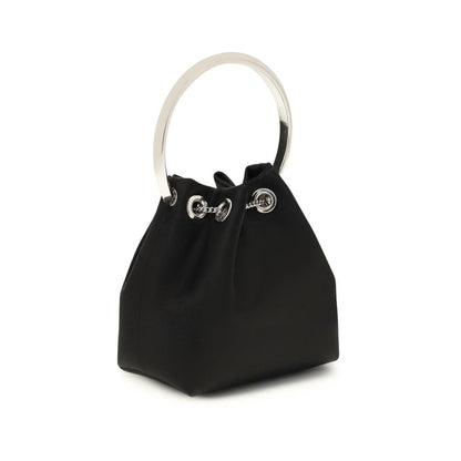 Jimmy Choo Black Silk Backet Bag - HBPS Beauty & Fashion