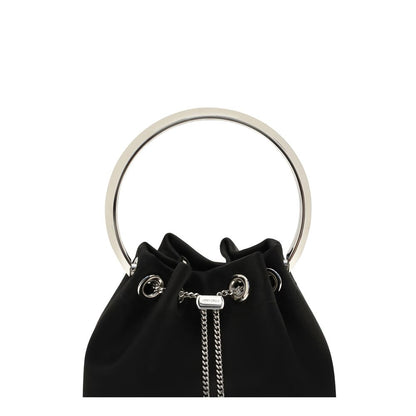 Jimmy Choo Black Silk Backet Bag - HBPS Beauty & Fashion