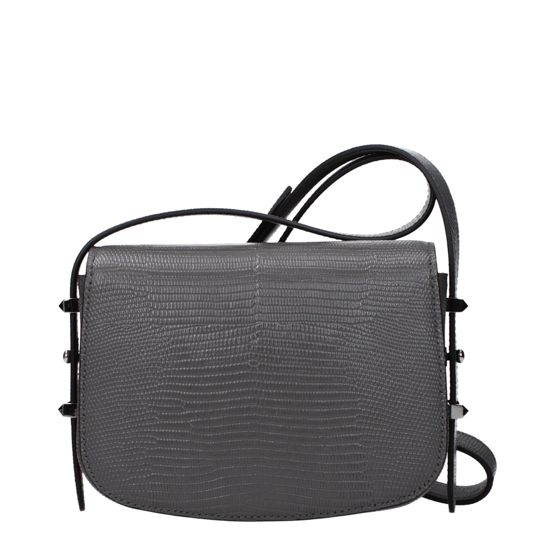Jimmy Choo Gray Leather Shoulder Bag - HBPS Beauty & Fashion