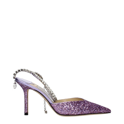 Jimmy Choo Purple Plastic Stiletto Heel Sandals - HBPS Beauty & Fashion