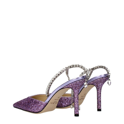 Jimmy Choo Purple Plastic Stiletto Heel Sandals - HBPS Beauty & Fashion