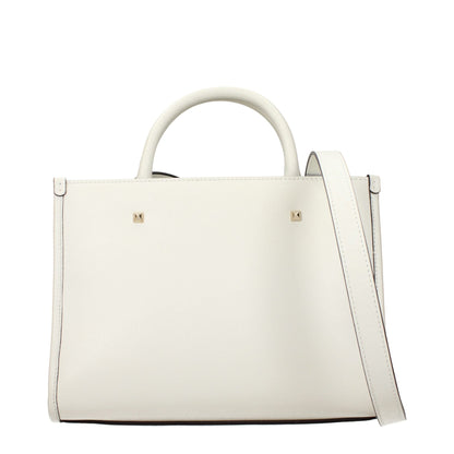 Jimmy Choo White Leather Handbag - HBPS Beauty & Fashion