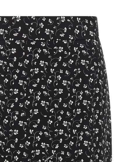 Jupe midi Dolce & Gabbana femme en soie noir et blanc – DO-344191 - HBPS Beauty & Fashion
