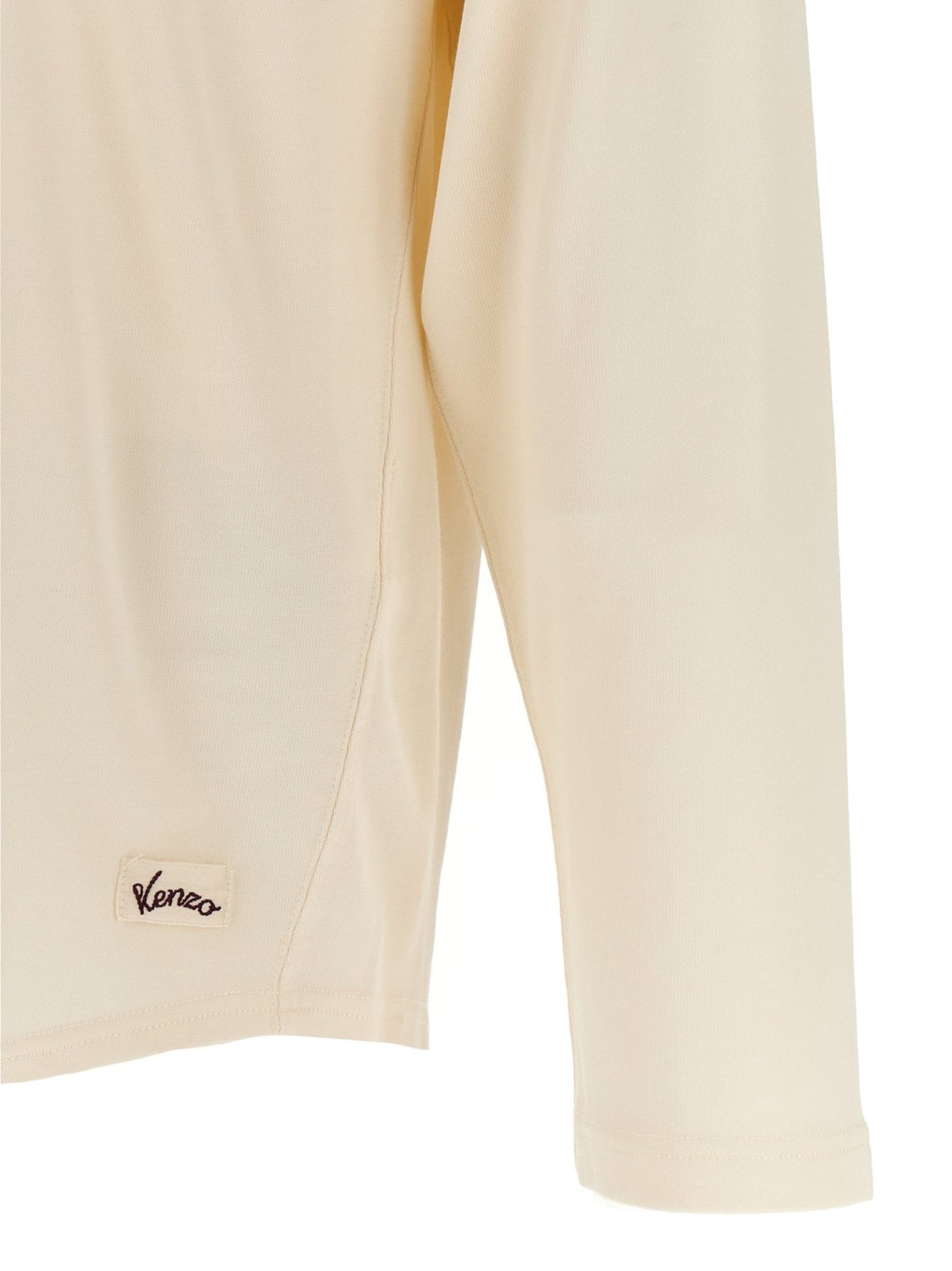 Kenzo Beige Viscose T-Shirt - HBPS Beauty & Fashion
