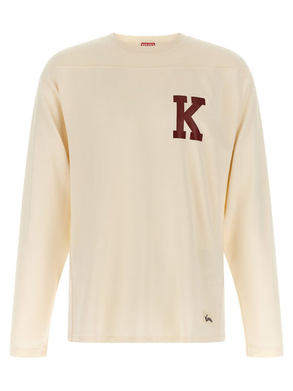 Kenzo Beige Viscose T-Shirt - HBPS Beauty & Fashion