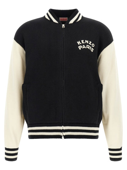 Kenzo Bicolor Cotton Cardigan - HBPS Beauty & Fashion