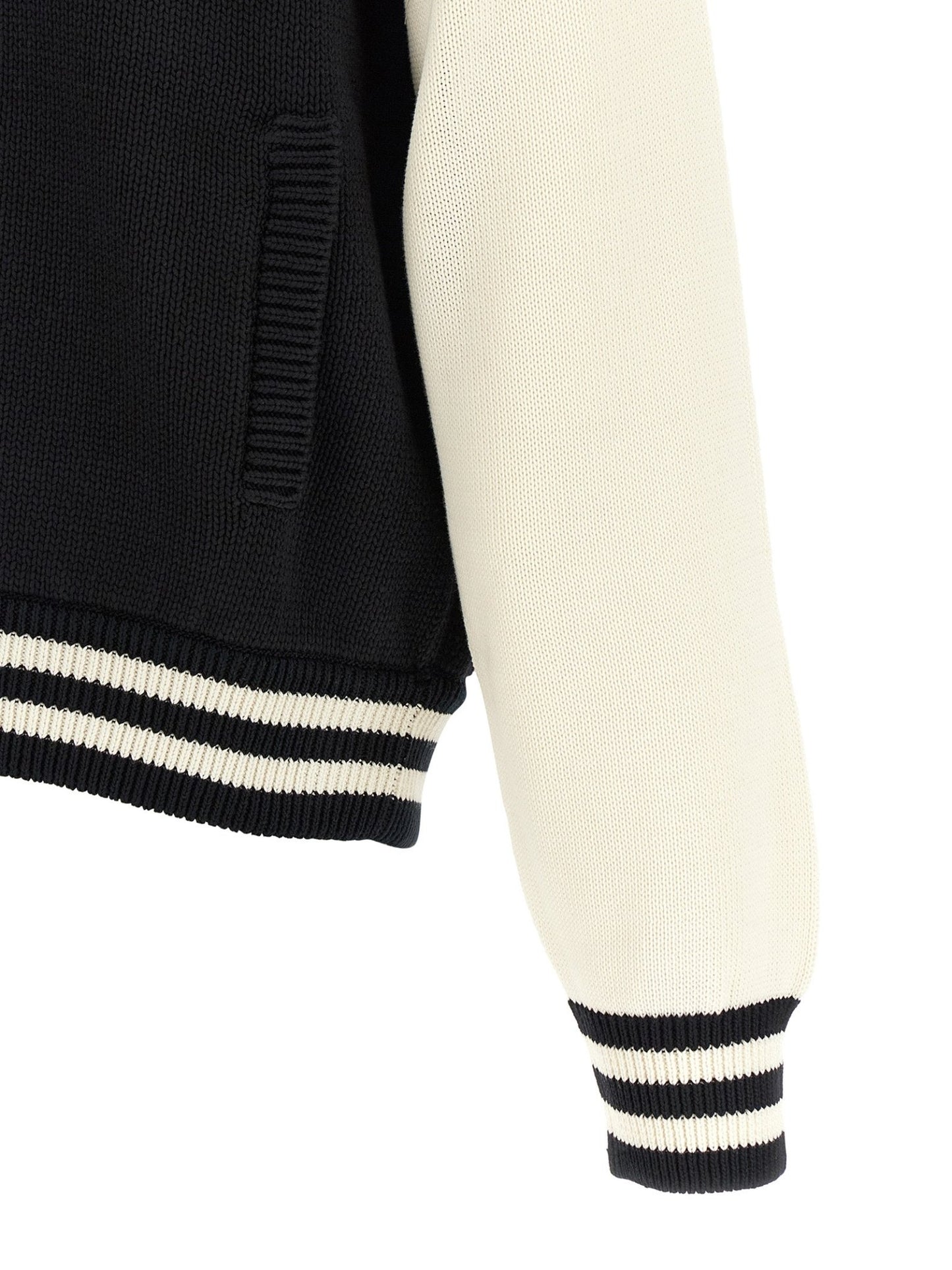 Kenzo Bicolor Cotton Cardigan - HBPS Beauty & Fashion