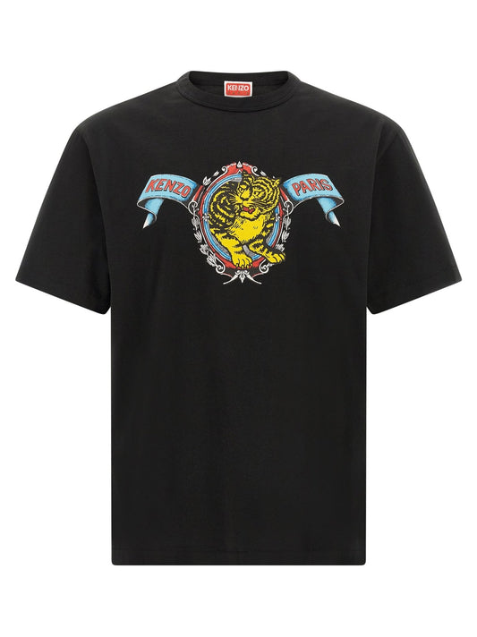 Kenzo Black Cotton T-Shirt - HBPS Beauty & Fashion