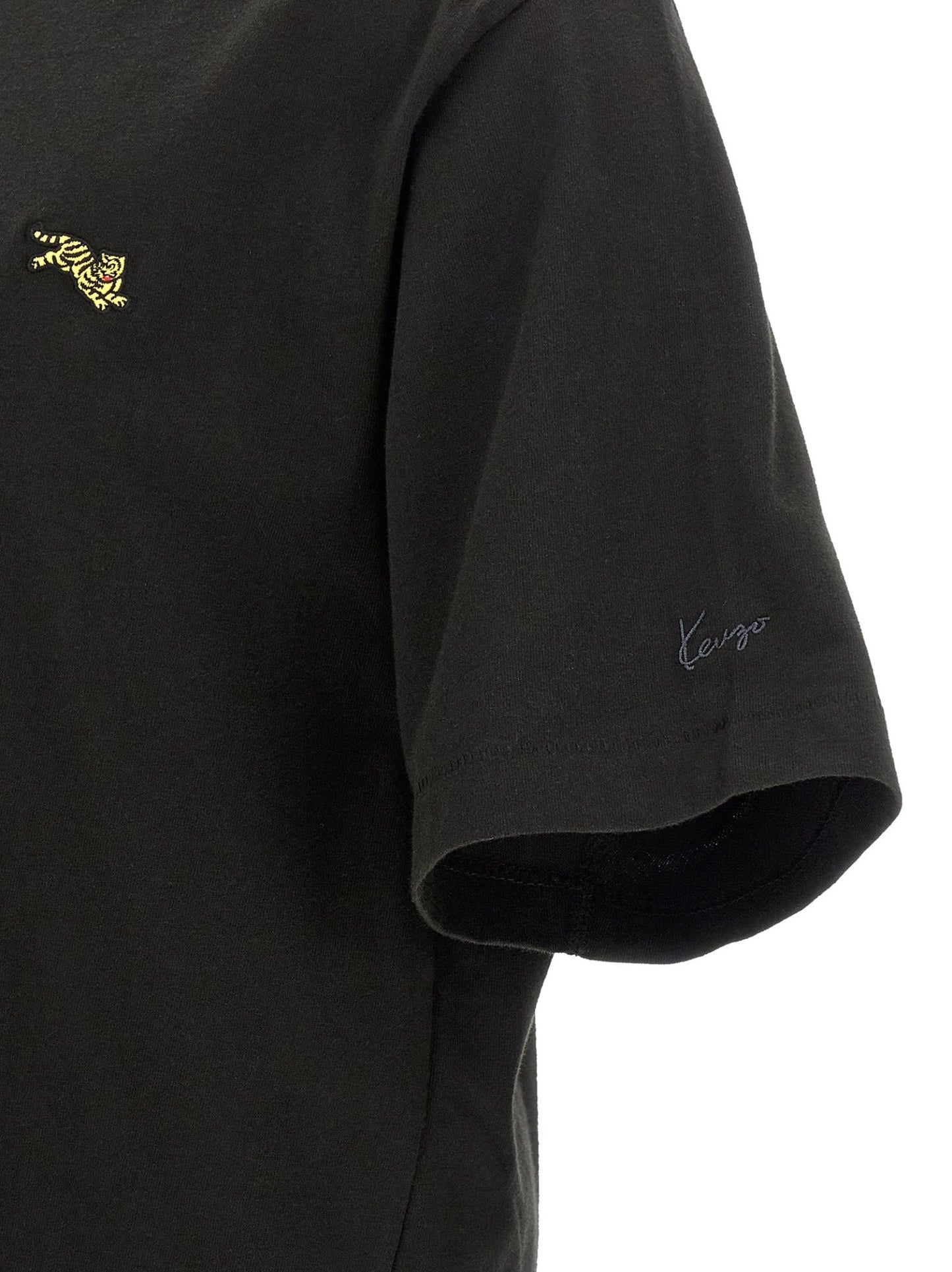 Kenzo Black Cotton T-Shirt - HBPS Beauty & Fashion