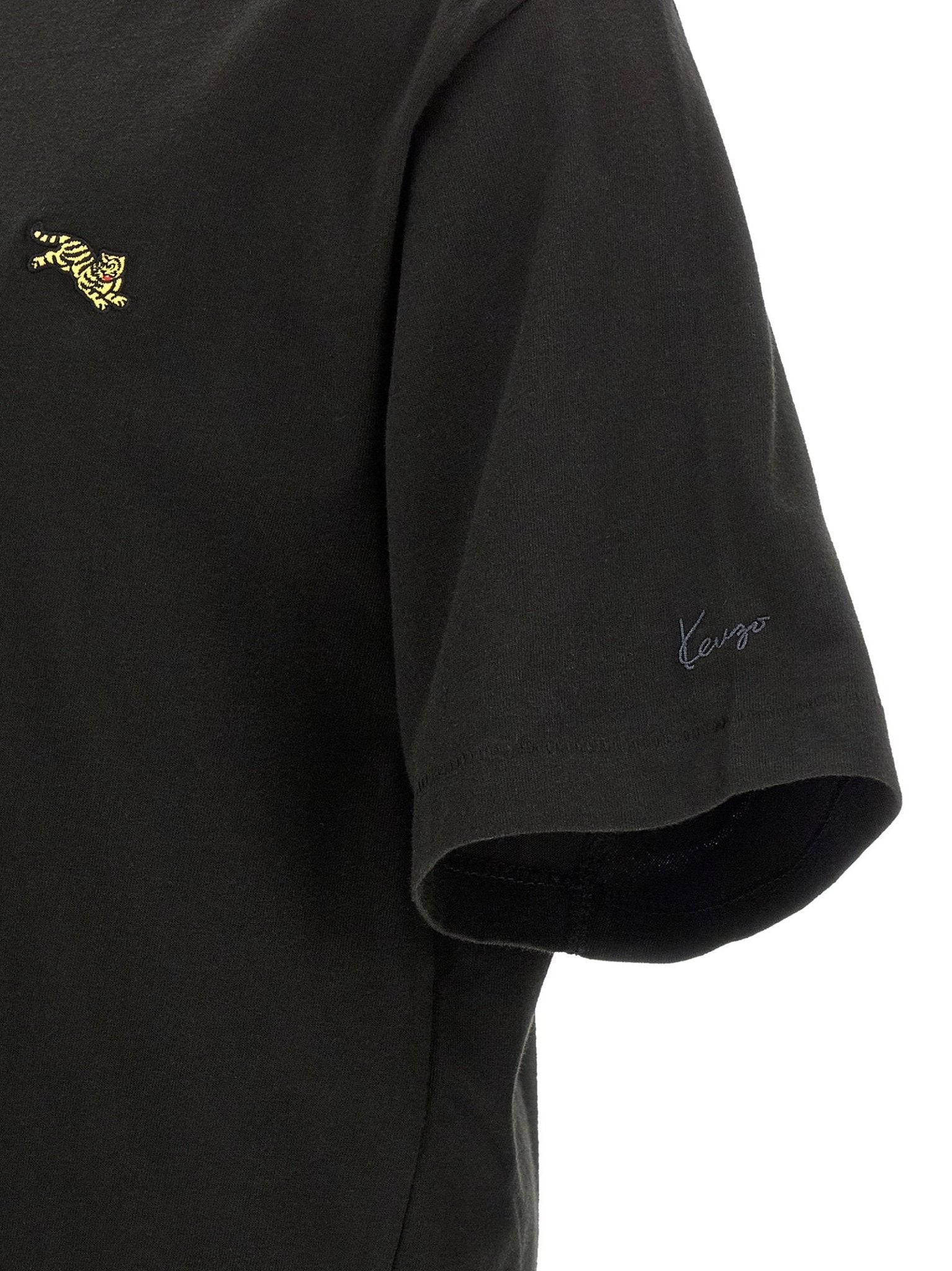 Kenzo Black Cotton T-Shirt - HBPS Beauty & Fashion