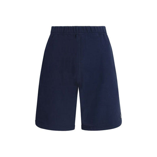 Kenzo Blue Cotton Bermuda Shorts - HBPS Beauty & Fashion