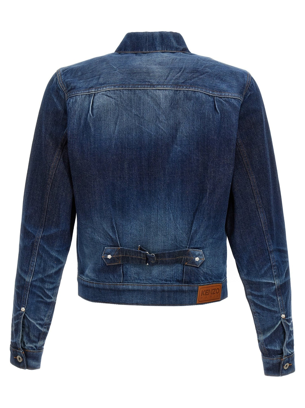 Kenzo Blue Cotton Denim Jacket - HBPS Beauty & Fashion