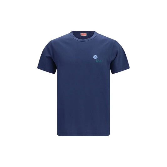Kenzo Blue Cotton T-Shirt - HBPS Beauty & Fashion