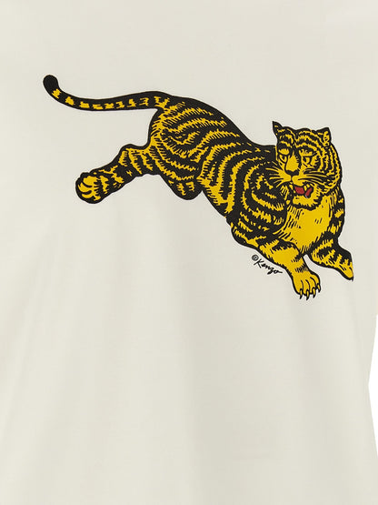 Kenzo White Cotton T-Shirt - HBPS Beauty & Fashion