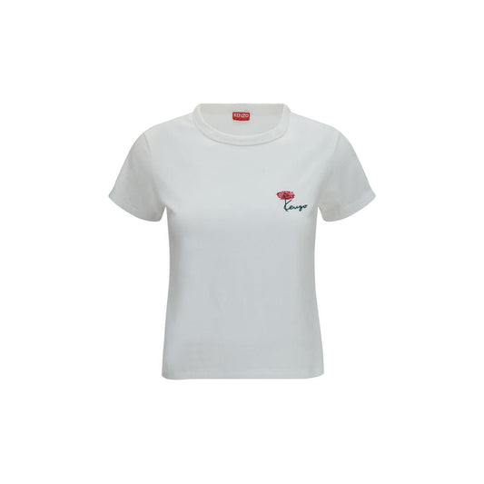 Kenzo White Cotton T-Shirt - HBPS Beauty & Fashion