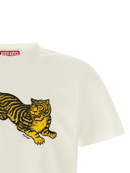 Kenzo White Cotton T-Shirt - HBPS Beauty & Fashion