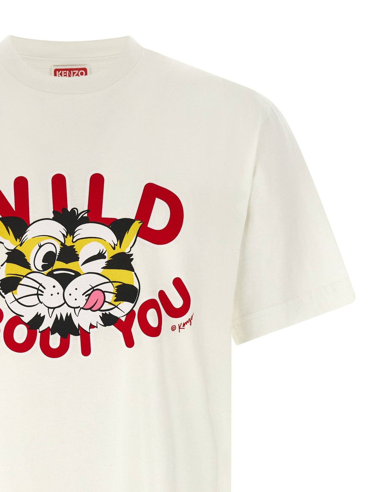 Kenzo White Cotton T-Shirt - HBPS Beauty & Fashion