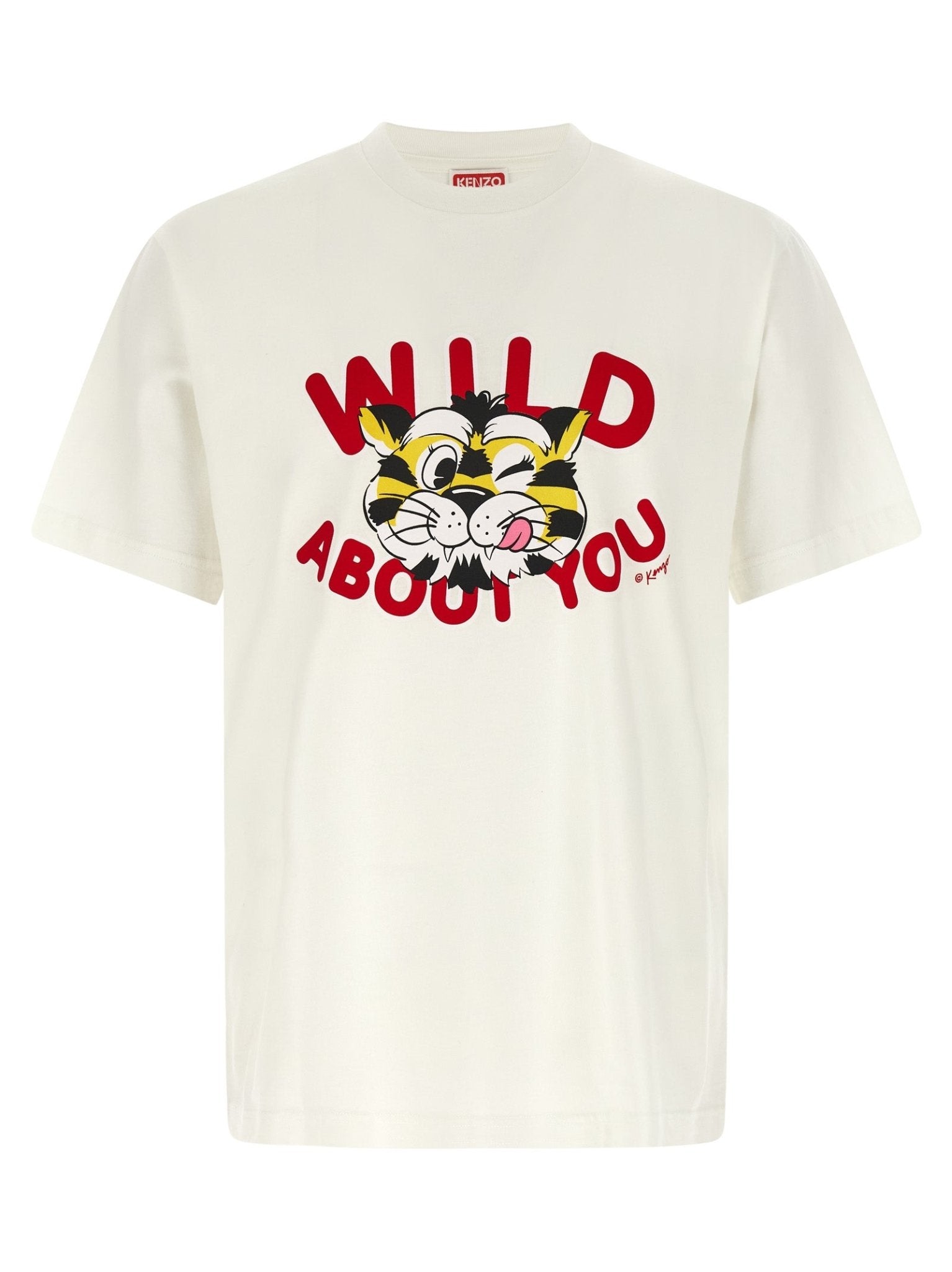 Kenzo White Cotton T-Shirt - HBPS Beauty & Fashion