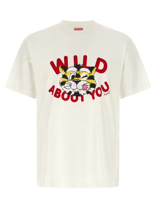 Kenzo White Cotton T-Shirt - HBPS Beauty & Fashion