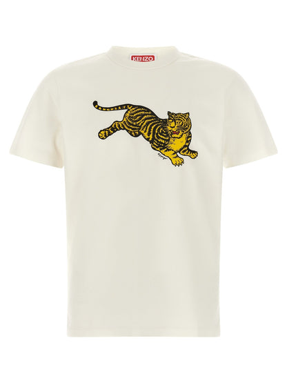 Kenzo White Cotton T-Shirt - HBPS Beauty & Fashion
