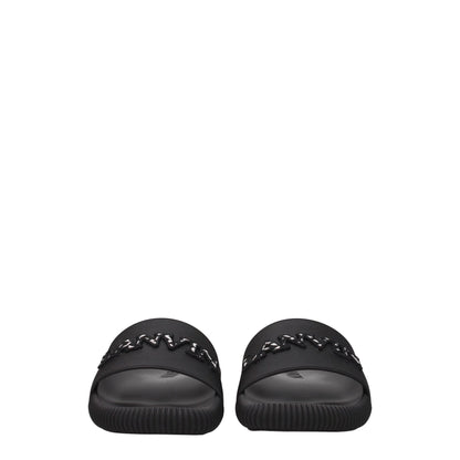 Lanvin Black Cotton Slippers - HBPS Beauty & Fashion
