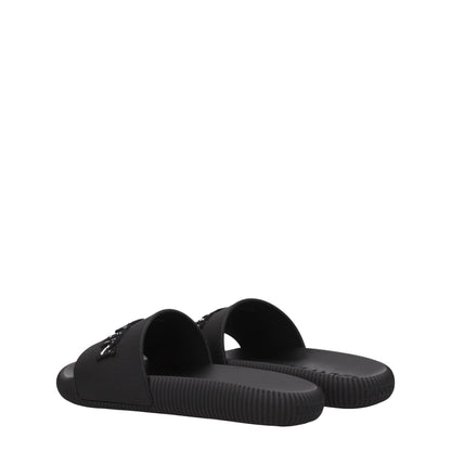 Lanvin Black Cotton Slippers - HBPS Beauty & Fashion