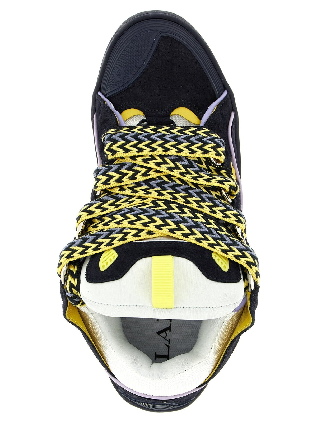 Lanvin Blue Calfskin Athletic Sneakers - HBPS Beauty & Fashion