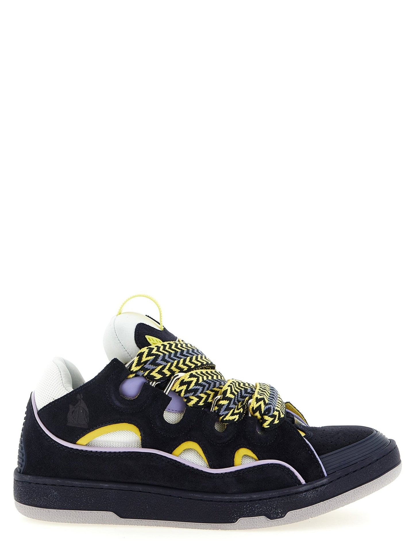 Lanvin Blue Calfskin Athletic Sneakers - HBPS Beauty & Fashion