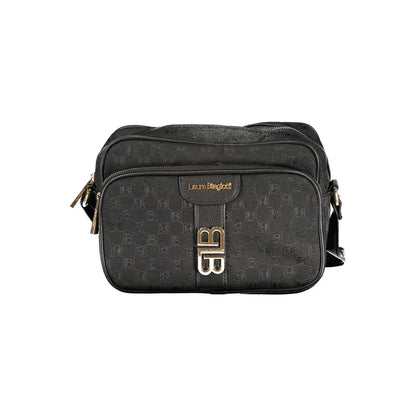 Laura Biagiotti Black Polyester Women Handbag - HBPS Beauty & Fashion