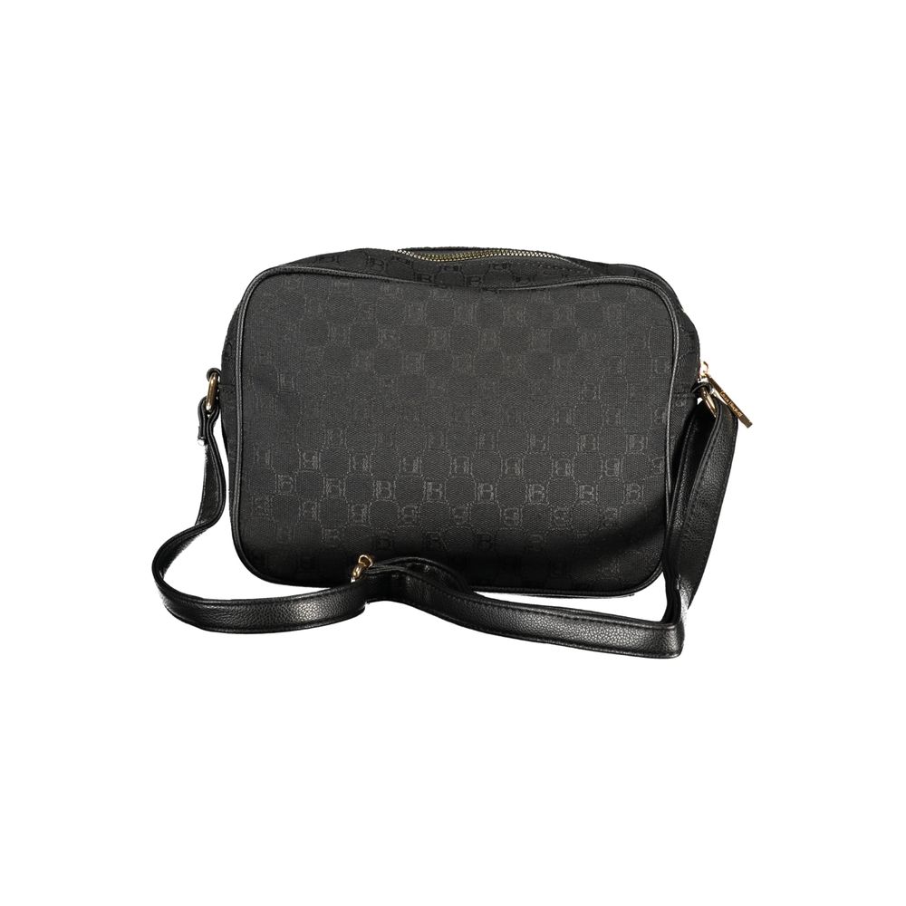 Laura Biagiotti Black Polyester Women Handbag - HBPS Beauty & Fashion