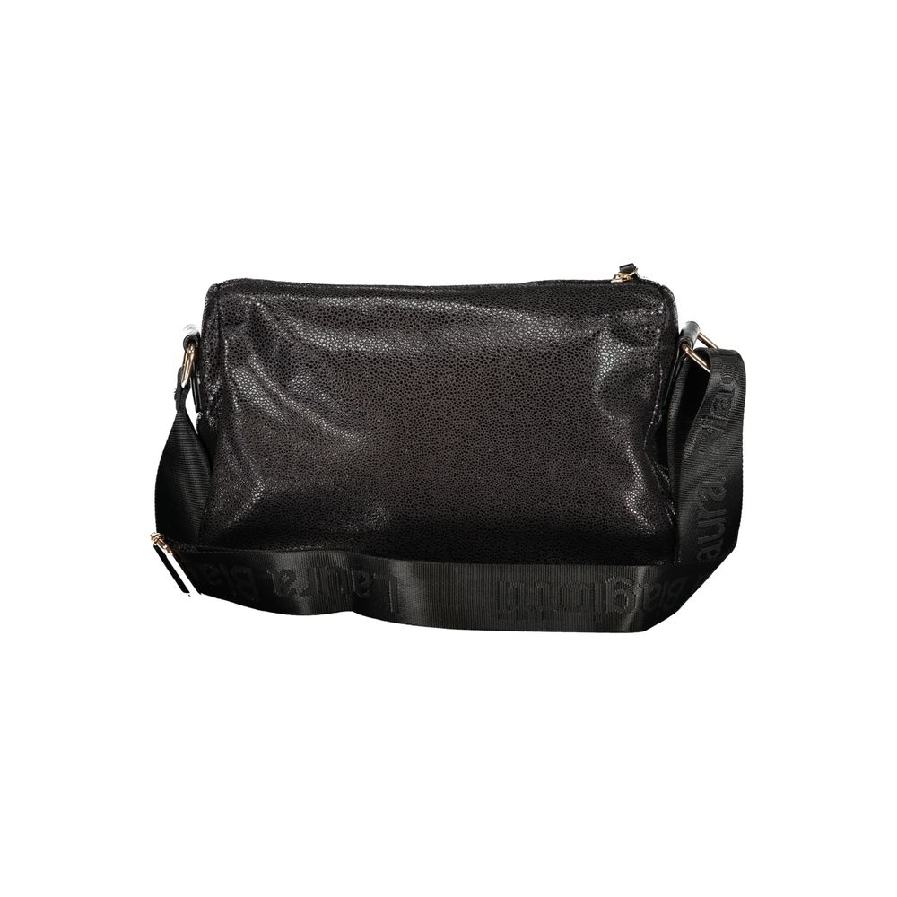 Laura Biagiotti Black Polyester Women's Handbag - HBPS Beauty & Fashion