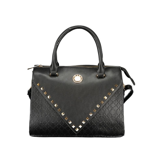 Laura Biagiotti Black PVC Women Handbag - HBPS Beauty & Fashion