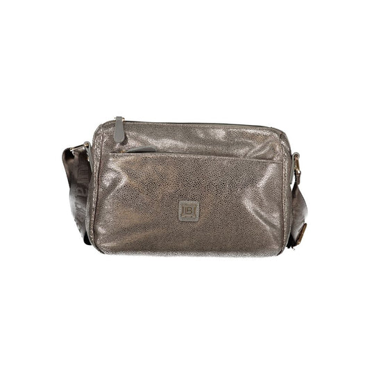 Laura Biagiotti Gray Polyester Women Handbag - HBPS Beauty & Fashion