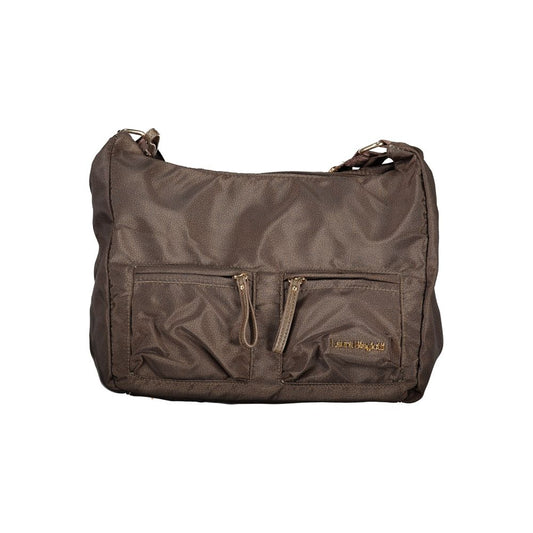 Laura Biagiotti Marrone Polyester Women Handbag - HBPS Beauty & Fashion