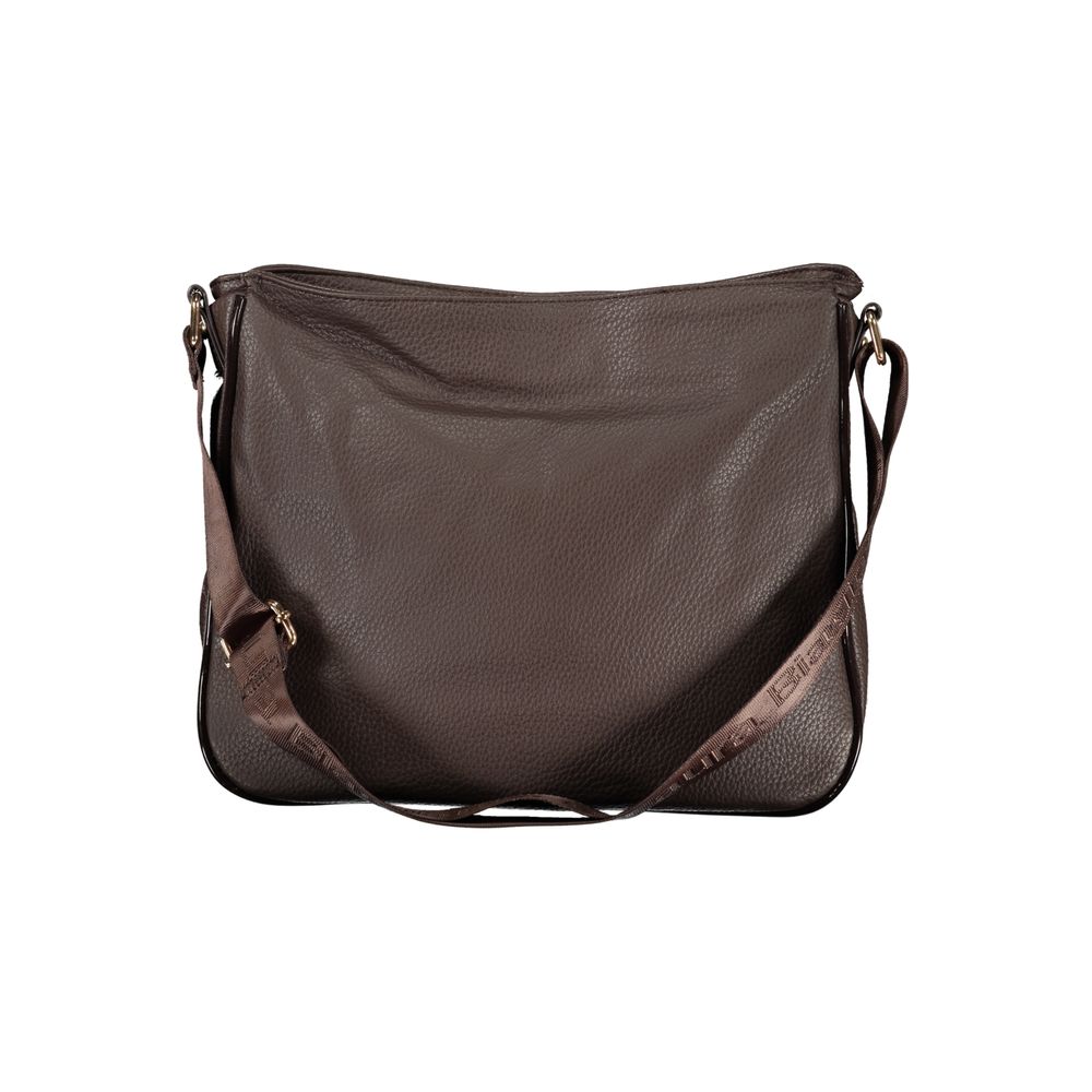 Laura Biagiotti Marrone PVC Women Handbag - HBPS Beauty & Fashion