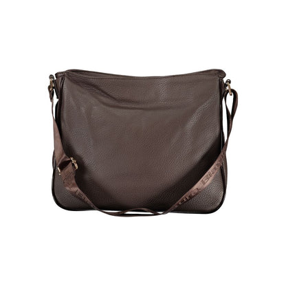 Laura Biagiotti Marrone PVC Women Handbag - HBPS Beauty & Fashion