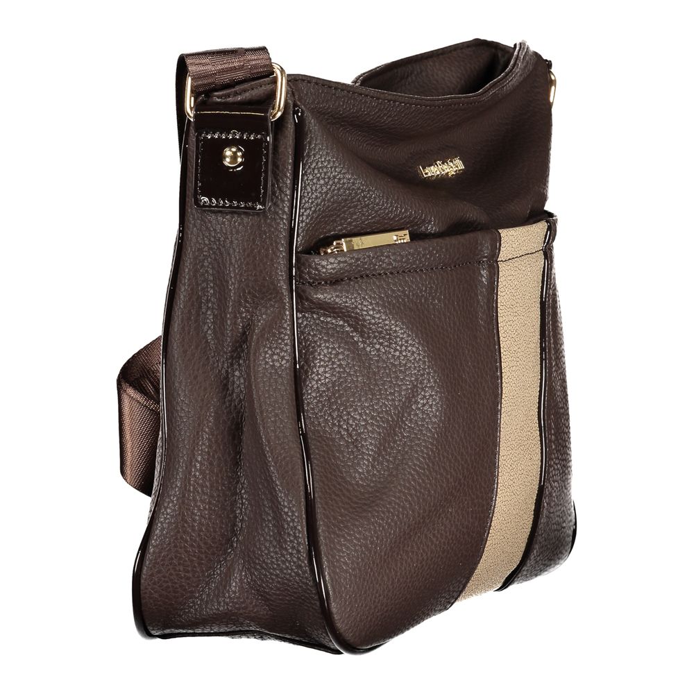 Laura Biagiotti Marrone PVC Women Handbag - HBPS Beauty & Fashion