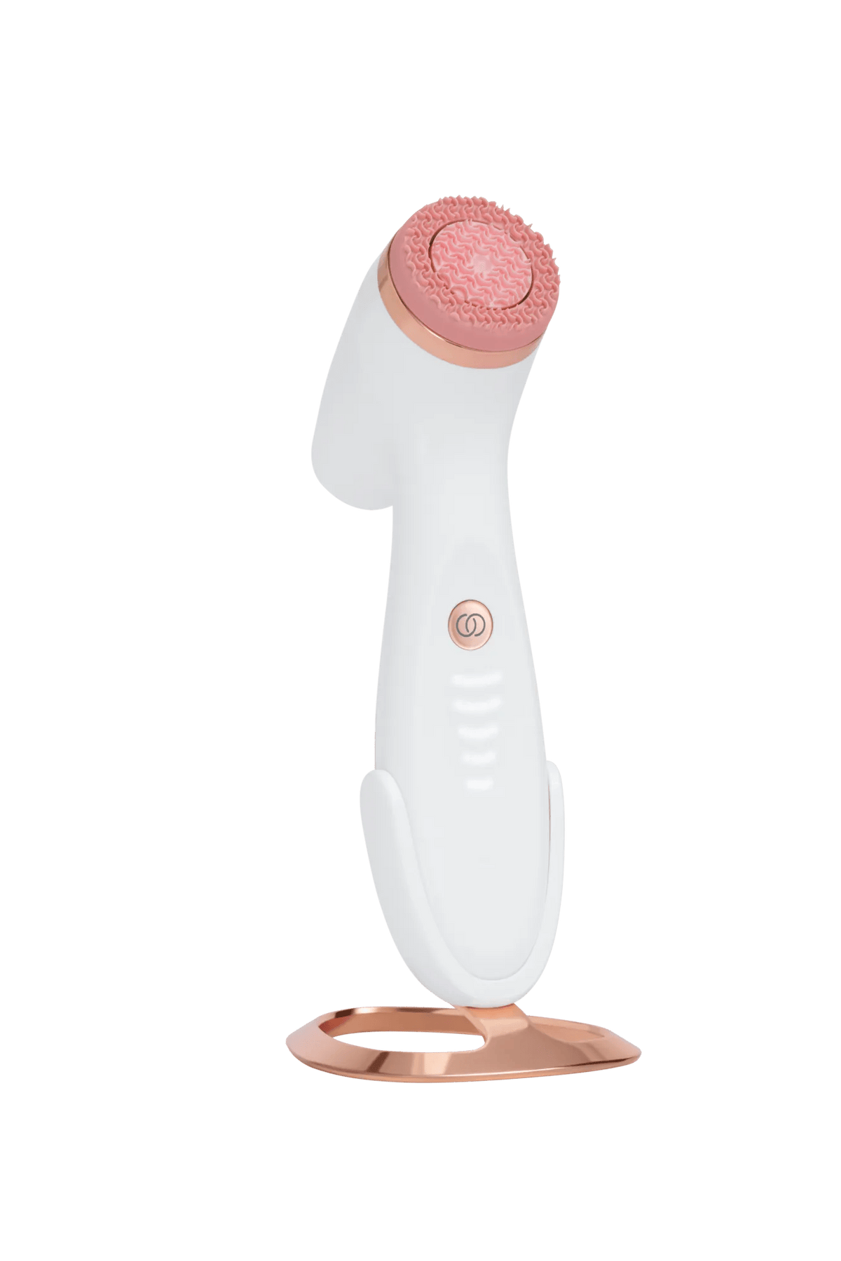 ageLOC LumiSpa iO Rose Gold sur son socle