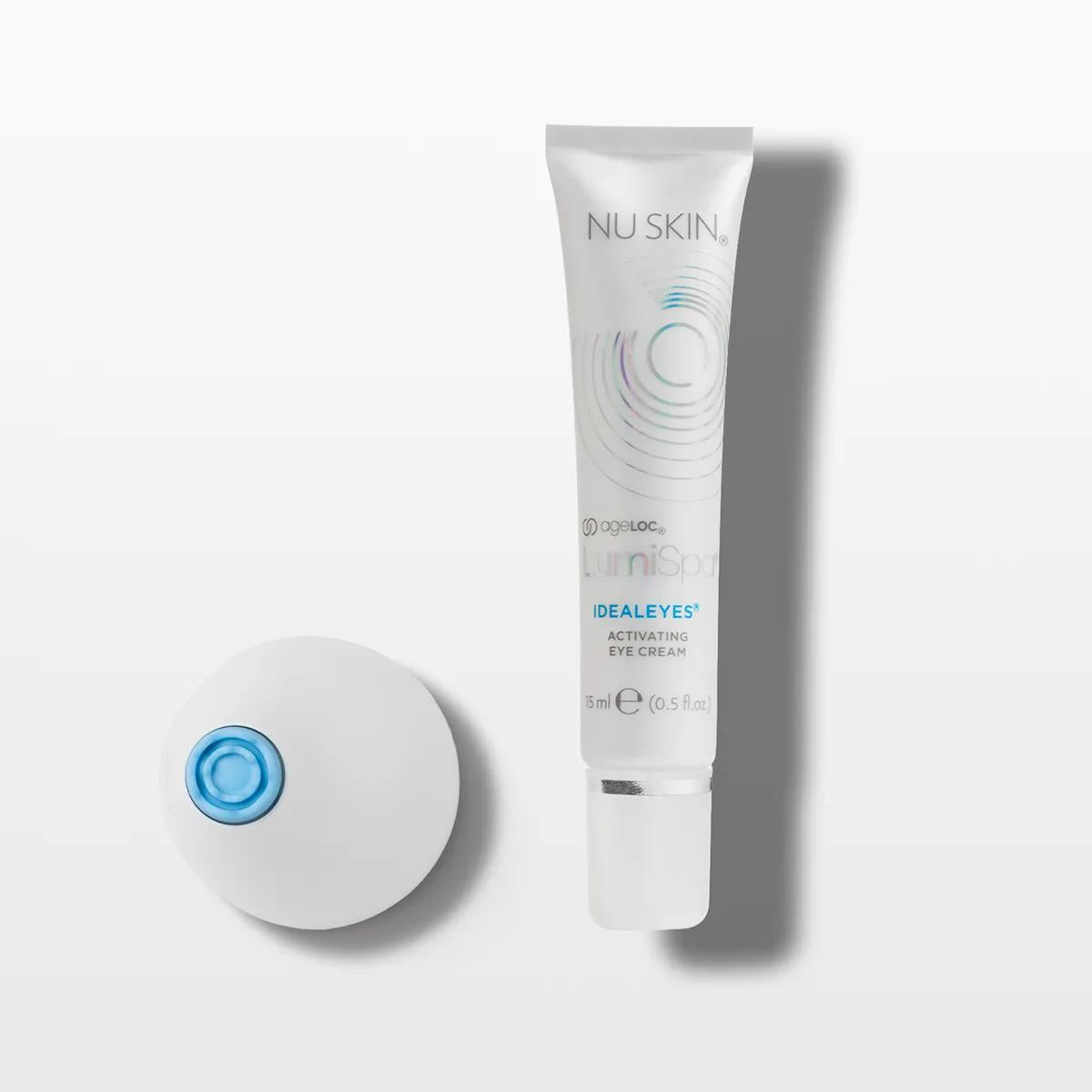 Kit soin des yeux LumiSpa iO Accent + IdealEyes Classique Bleu