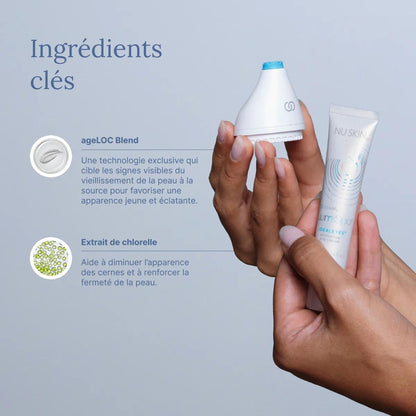 Kit soin des yeux LumiSpa iO – utilisation