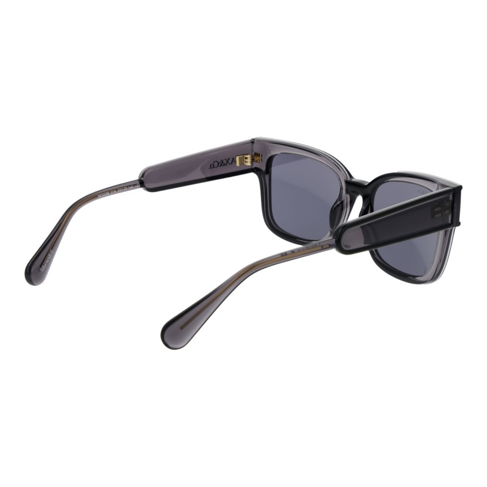 Lunettes de soleil Max & Co femme carrées en plastique noir – MA-1066016 - HBPS Beauty & Fashion