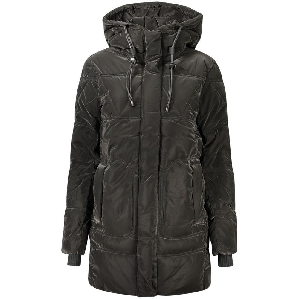 Manteau Desigual femme en polyuréthane noir – DE-47937 - HBPS Beauty & Fashion