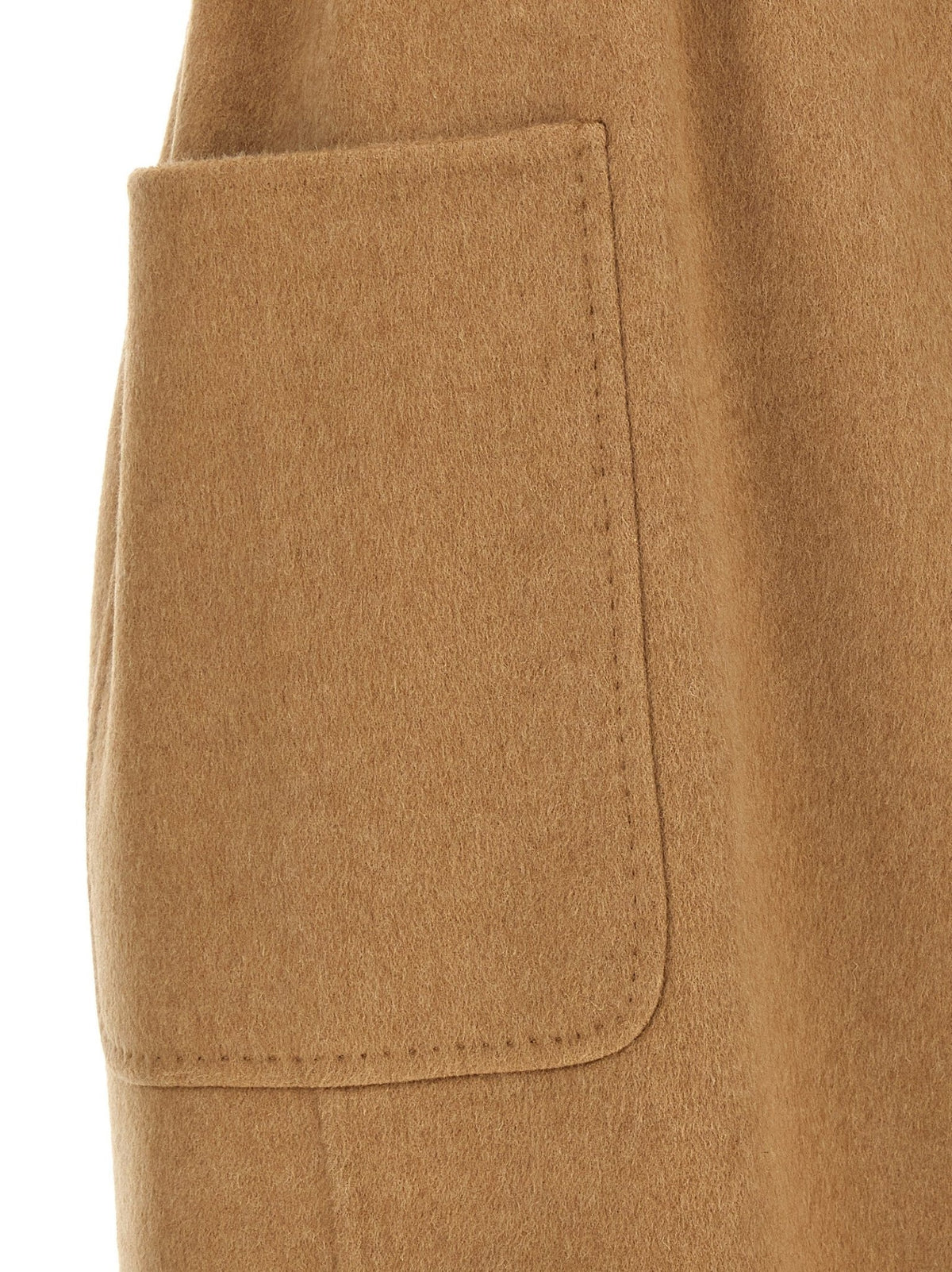 Manteau Max Mara femme Berlina en laine de chameau beige – MA-324431 - HBPS Beauty & Fashion