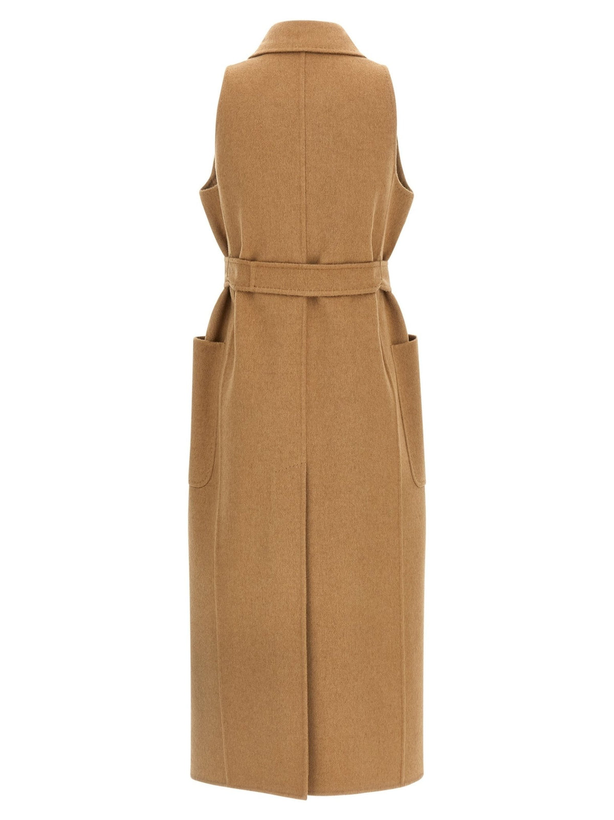 Manteau Max Mara femme Berlina en laine de chameau beige – MA-324431 - HBPS Beauty & Fashion
